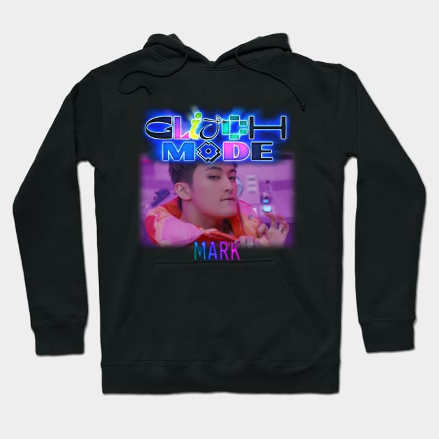 Mark NCT dream - glitch mode Hoodie by GlitterMess